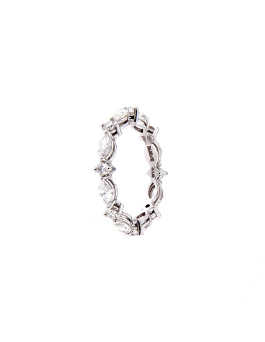 DAMIANI EMOZIONI eternity ring in white gold...