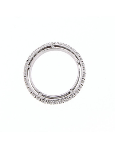 DAMIANI D-SIDE Ewigkeitsring aus Weißgold 0.71...