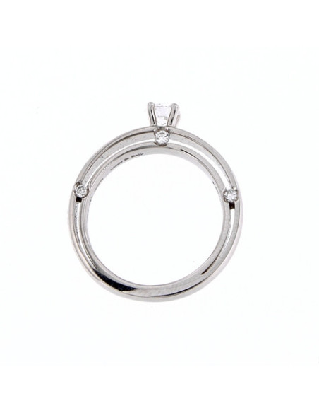 DAMIANI D-SIDE кольцо из белого золота 0.31 ct