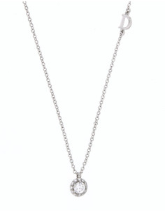 DAMIANI MINOU WHITE GOLD AND DIAMOND NECKLACE 0.26 ct...
