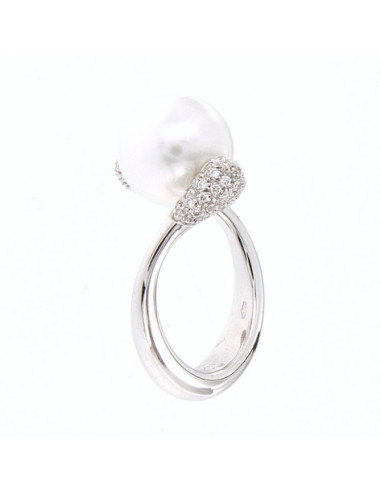 UTOPIA SIMPLY  Ring Weißgold mit Diamanten und...
