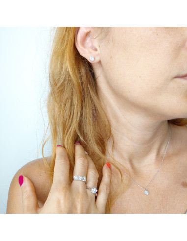 GOLAY  Kollektion ISABELLA Ohrring aus Weißgold...