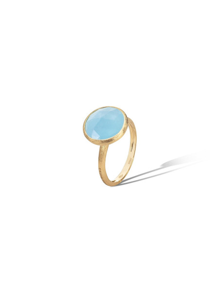 Marco Bicego Jaipur Ring in Gelbgold und Aquamarin Ref: AB586-AQ01