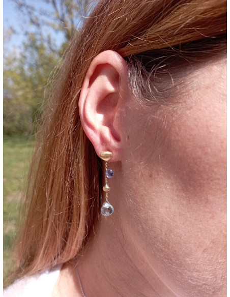 Marco Bicego Paradise серьги из золота OB1554-MIX240