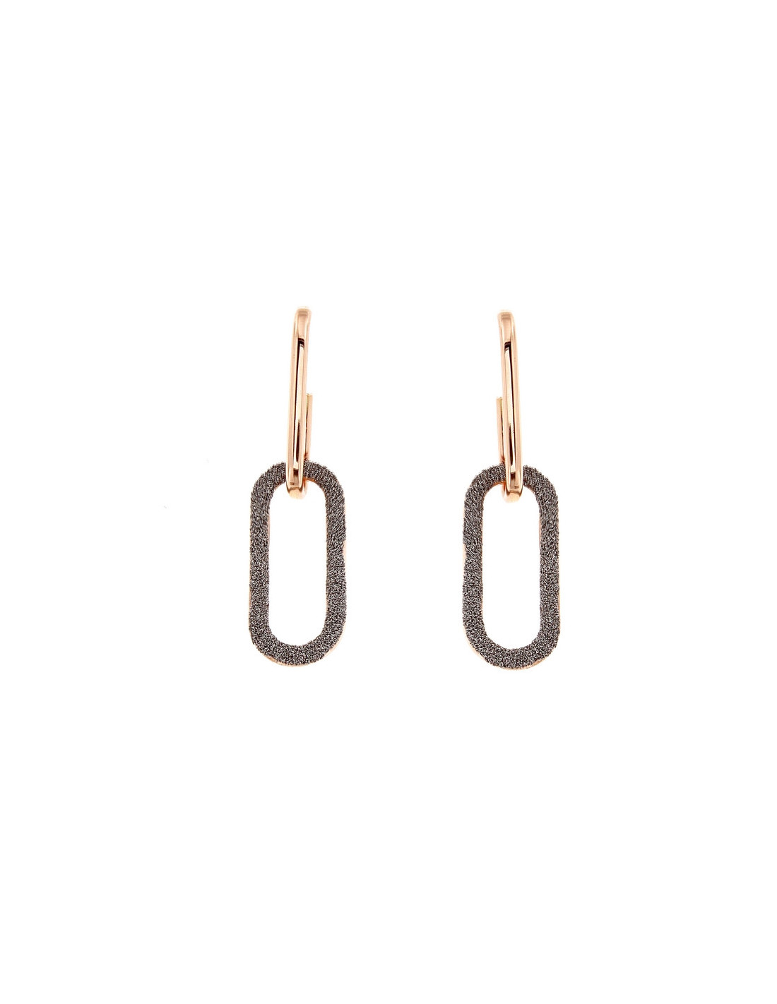Pesavento FOREVER CHIC 18kt gold earrings with diamond powder Ref YFRCO001