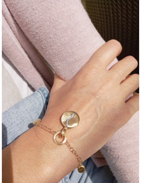Marco Bicego Jaipur Link bracelet yellow gold ref: BB2612