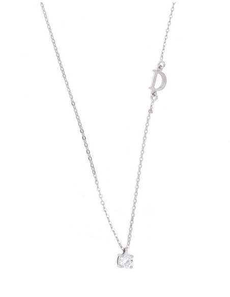 DAMIANI SCELGO TE WHITE GOLD AND DIAMOND NECKLACE 0.21 ct - 20083686