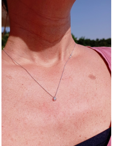 DAMIANI SCELGO TE COLLANA IN ORO BIANCO CON...
