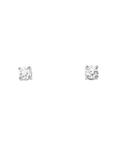 DAMIANI LUCE WHITE GOLD AND DIAMOND EARRINGS 0.60 ct D VS - GIA