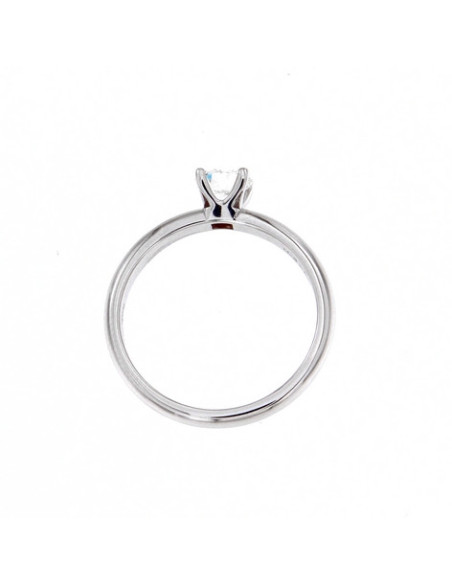 DAMIANI VERAMORE ANELLO IN ORO BIANCO 0.51 ct G VS2 - GIA