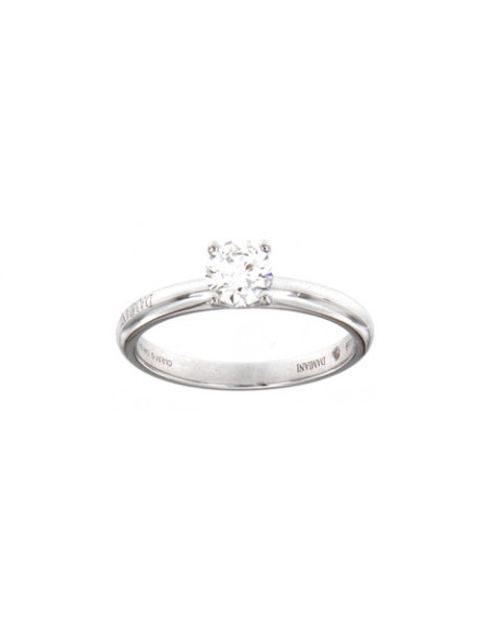 DAMIANI VERAMORE ANELLO IN ORO BIANCO 0.51 ct G VS2 - GIA