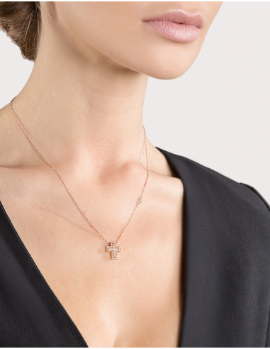 Damiani Belle Epoque колье из розовое золото с...