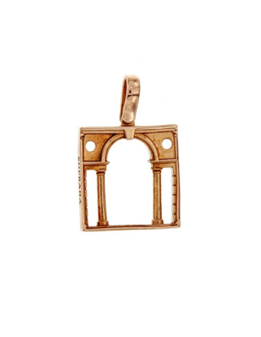 LOVING PALLADIO pendant in red gold 04R