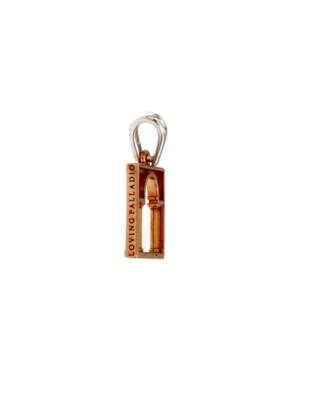 LOVING PALLADIO pendant in red gold and diamonds 01R