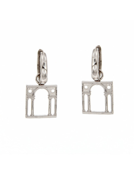 LOVING PALLADIO earrings in white gold  14B-OR