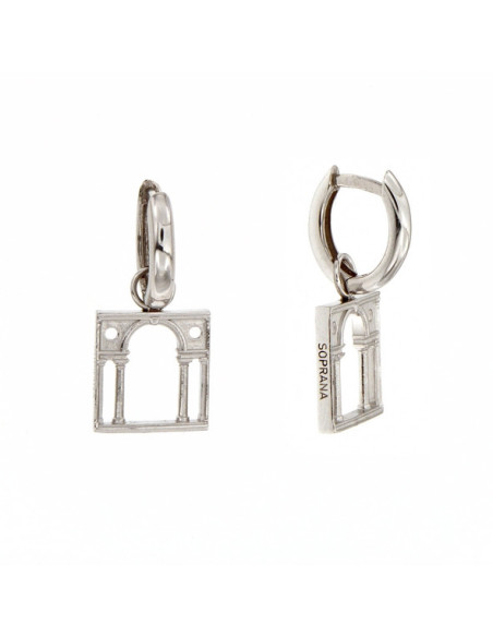 LOVING PALLADIO earrings in white gold  14B-OR