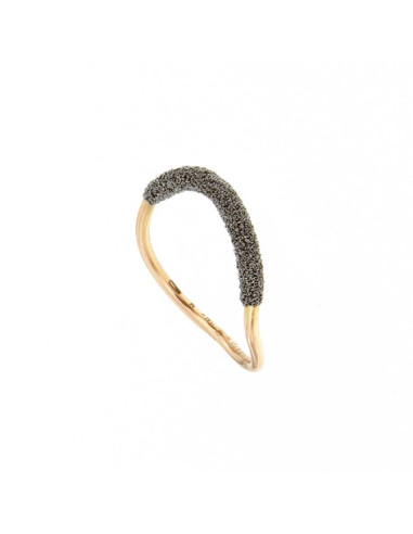Pesavento BASIC ORO 18kt anello in oro con polvere di diamante Ref: YBSCA025/M