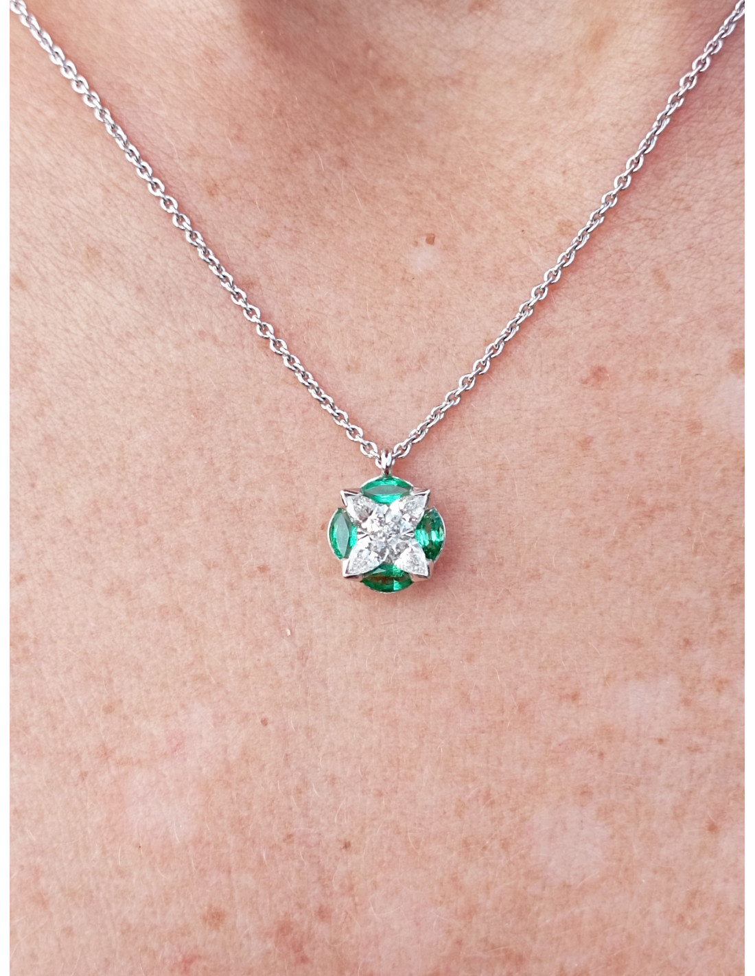Collana sales crivelli smeraldo