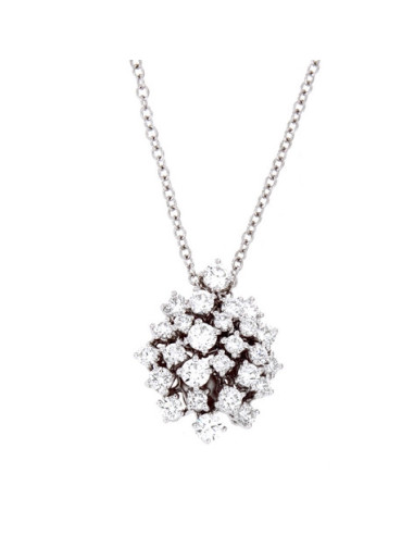 Damiani Mimosa ОЖЕРЕЛЬЕ ИЗ БЕЛОГО ЗОЛОТА С...