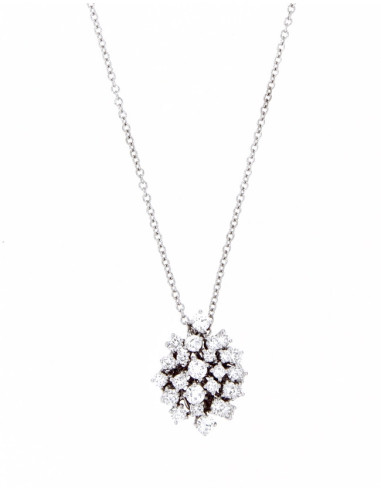 Damiani Mimosa ОЖЕРЕЛЬЕ ИЗ БЕЛОГО ЗОЛОТА С...