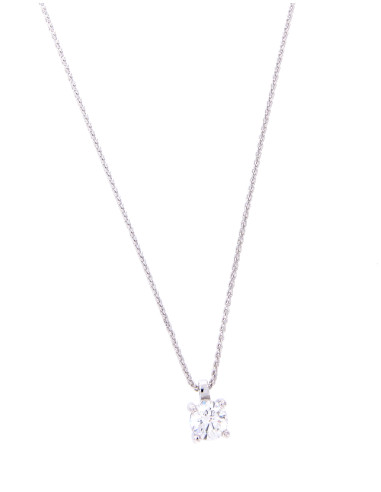 Crivelli Diamonds Collection Gold necklace and a 1.00 ct diamond - 024-0481