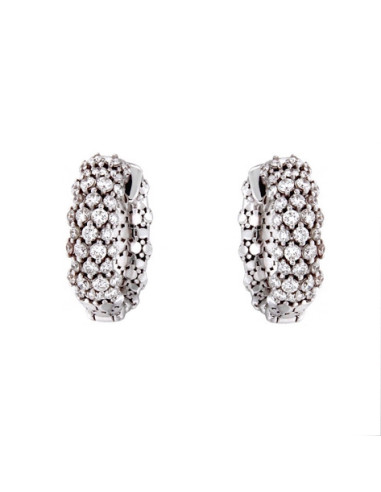 Valentina Callegher Diamonds Collection Ohrringe in Gold und Diamanten ct. 0,99 - Ref: 7061-S