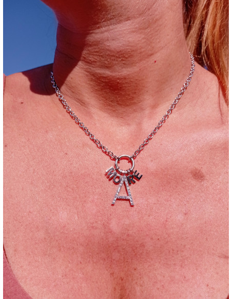 Crivelli Diamonds Collection AMORE Necklace in gold and diamonds 0.50 ct - 212-L185M