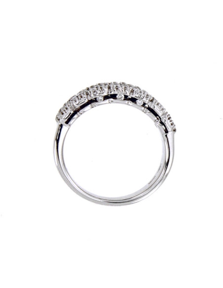 Valentina Callegher Sapphire Collection Goldring, Diamanten ct. 0,40 und Saphire ct. 3,24 - Ref: 6413-ZF