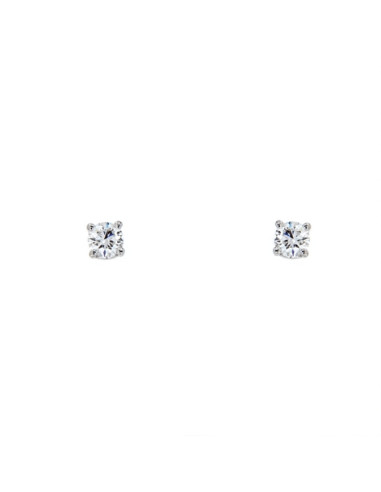 GOLAY  INFINITE LOVE  collection earring in white gold and diamond ct. 0.40