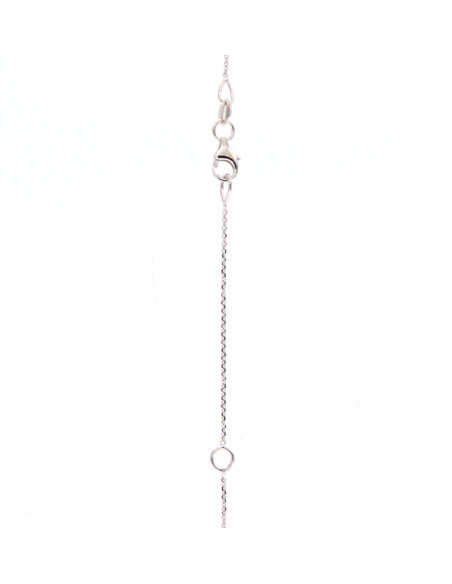 GOLAY sammlung Grace Halskette in Weißgold und Diamanten ct 1.24