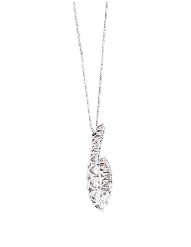 GOLAY collezione Grace collana oro bianco e...