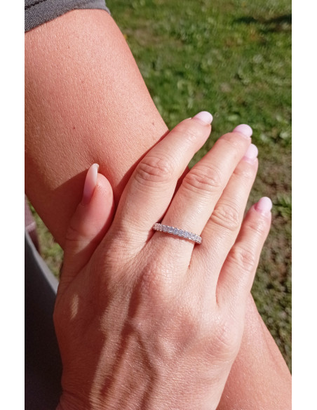 GOLAY sammlung INFINITE LOVE Ring aus Weißgold und Diamanten ct 1.04 - AET024100DI