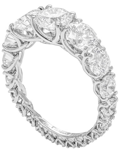 Diamond Invest collezione Grace anello oro bianco e diamante ct. 2.36
