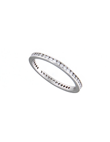 GOLAY collection CLASSIC white gold ring and diamond ct. 0.44 - AET063DI1