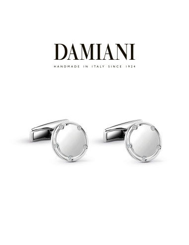 DAMIANI D-Side Gemelli in oro bianco e diamanti Ref. 20064852