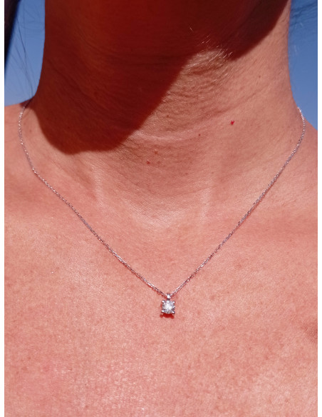 Crivelli Diamonds Collection Золотое колье и бриллиант 0,45 карата - 024-0481