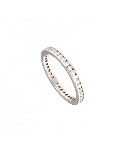 GOLAY collezione CLASSIC anello oro bianco e diamante ct. 0.59 - AET063DI2