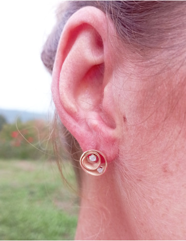 ANNAMARIA CAMMILLI DUNE earrings gold and...
