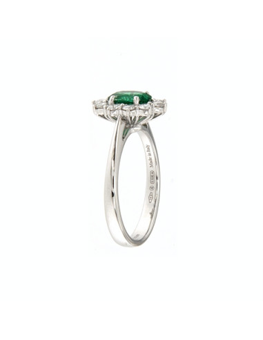 DAMIANI CLASSIC КОЛЬЦО ИЗ БЕЛОГО ЗОЛОТА, 0.68...