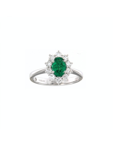 DAMIANI CLASSIC КОЛЬЦО ИЗ БЕЛОГО ЗОЛОТА, 0.68...
