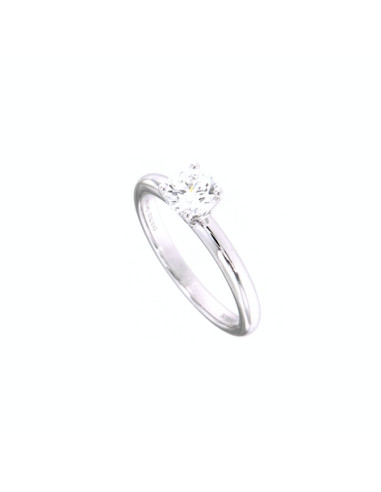 DAMIANI LUCE RING WHITE GOLD 0.70 ct  D VS2 - GIA