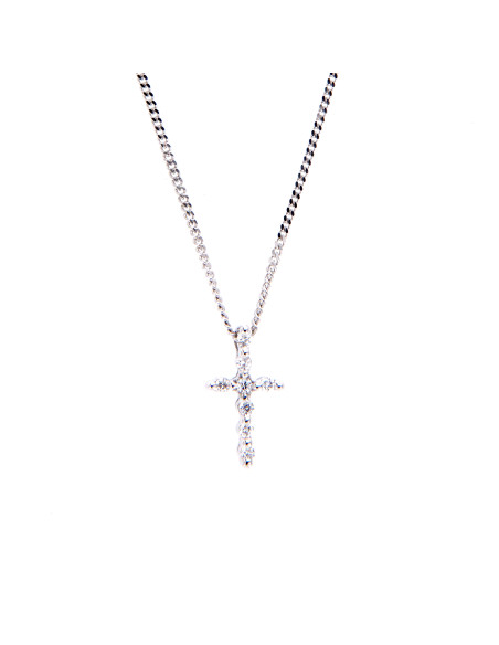 Crivelli Diamonds Collection Колье "ПЕРЕСЕКАТЬ" из золота и бриллиантов 0.05 кар. - 262-7079
