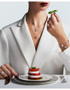 DAMIANI MARGHERITA ожерелье из желтого золота алмазов и... 2