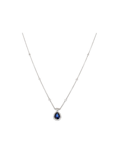 Crivelli Sapphire Collection Necklace in Gold, Diamonds and sapphires 1.73 ct - 372-3649