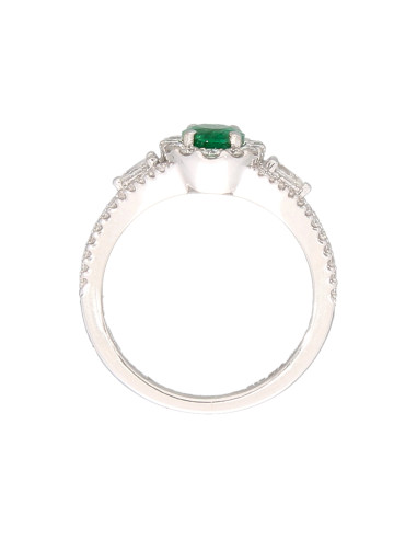 Crivelli Smaragd Collection Goldring, Diamanten...