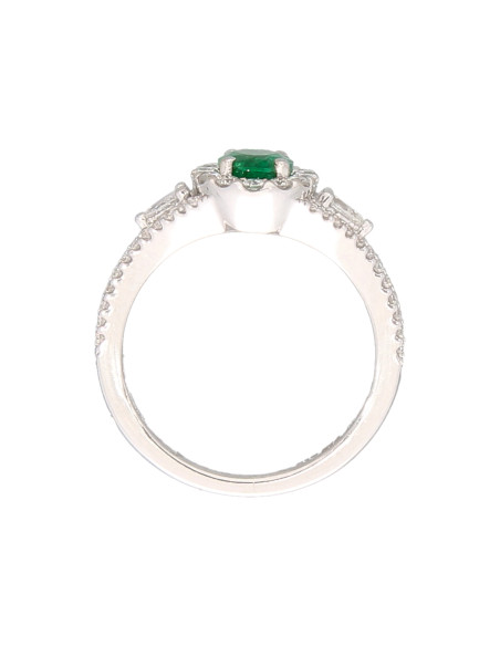 Crivelli Коллекция Smeraldo Кольцо из золота, бриллиантов и изумруда 0.85 ct - 035-VR29087