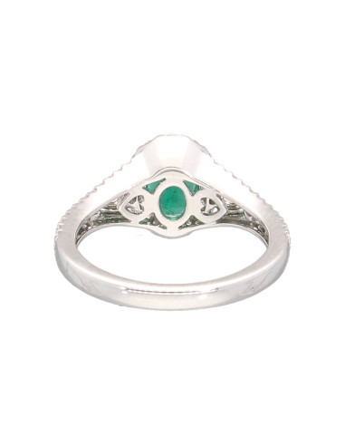 Crivelli Smaragd Collection Goldring, Diamanten...