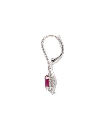 Crivelli Ruby Collection Gold Earrings ,...