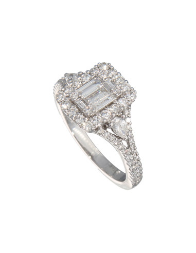 Crivelli Коллекция Diamonds Кольцо из золота и бриллиант 1.08 карат - 035-VR29082