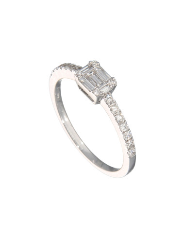 Crivelli Diamonds Collection Gold Ring and...
